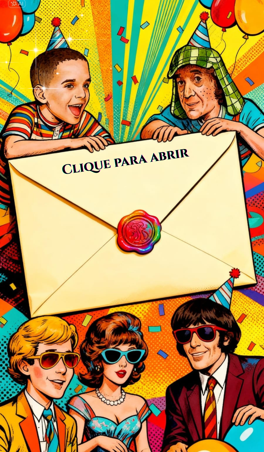 Capa do convite